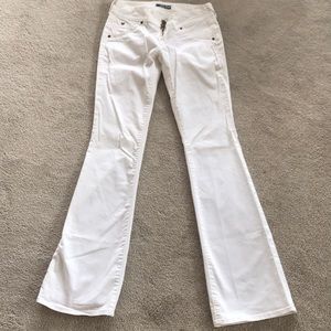 Hudson white jeans